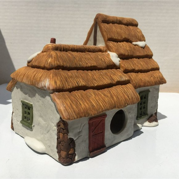 Dept 56 The Cottage Of Bob Cratchit & Tiny Tim Dickens Village Building - 1986 - Picture 8 of 11